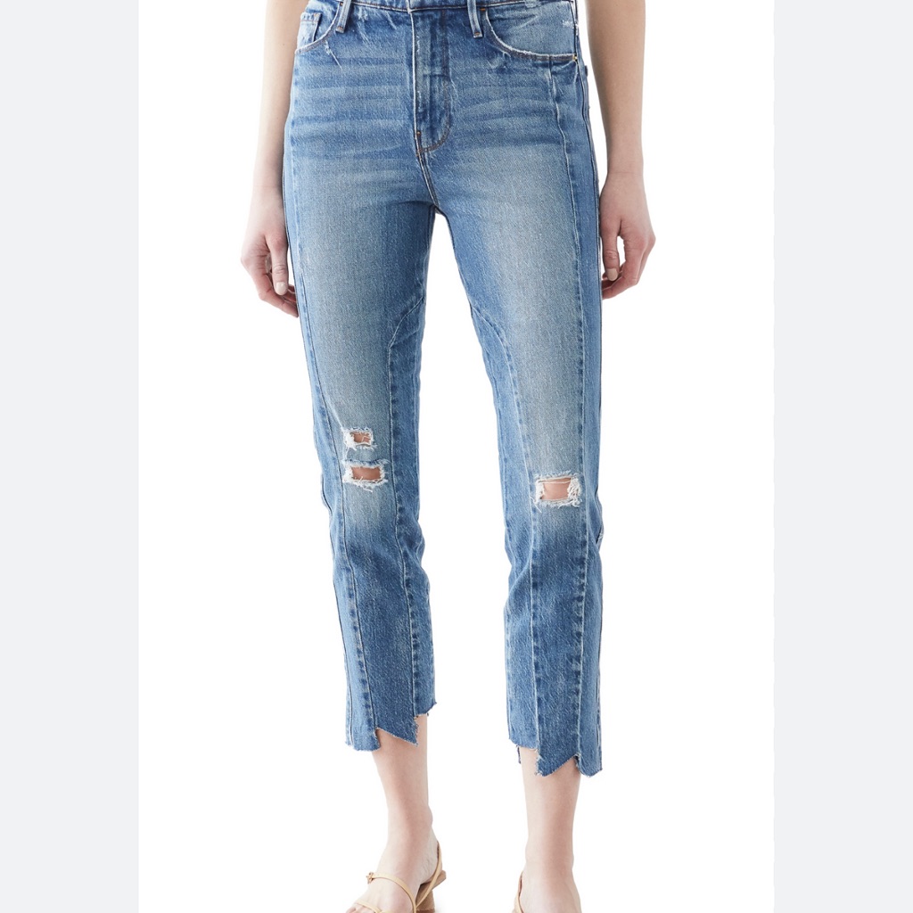 Frame Denim Blue Distressed Women Jeans